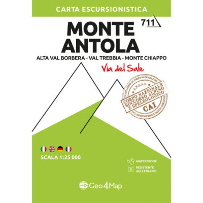 Monte Antola - Carta...