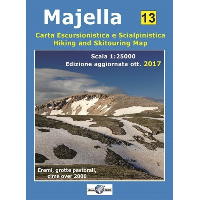 Majella Carta escursionistica