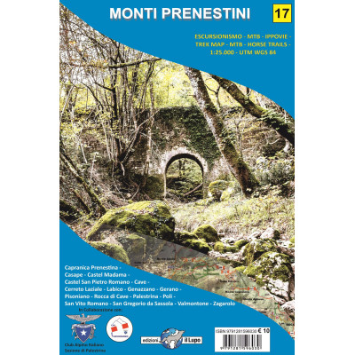 Monti Prenestini 17 carta...