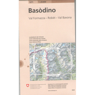 Basodino 1271 carta 1:25000