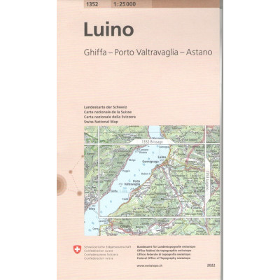 Luino 1352 carta 1:25000