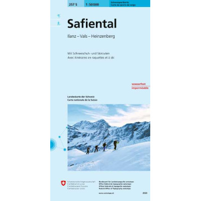 Safiental 257S Carta Ski...