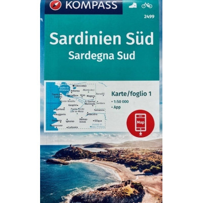 Sardegna Sud Kompass 2499