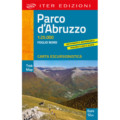 Parco d'Abruzzo. Carta...