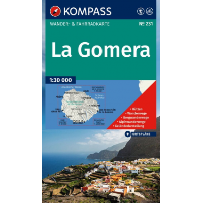 La Gomera K231, carta 1:30000